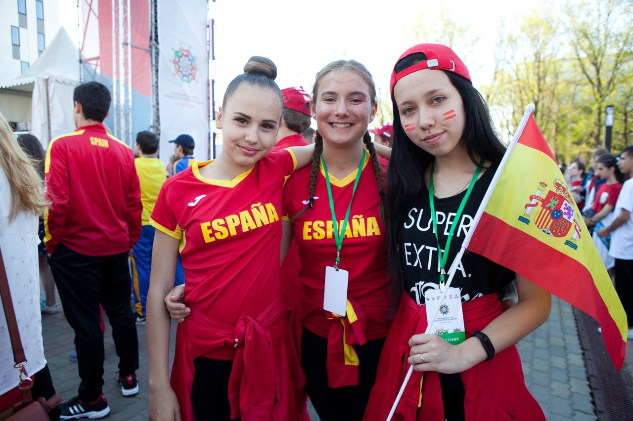IV juegos mundiales de Jóvenes Compatriotas rusos
